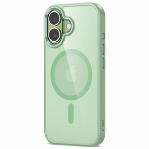 Tech-Protect MagMat MagSafe maciņš iPhone 17 caurspīdīgs zaļš