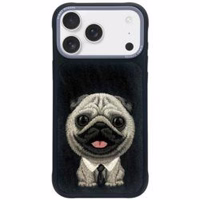 NIMMY viedtālruņa apvalks BIG EYED PET 2.0 Suns priekš IPHONE 17 melns