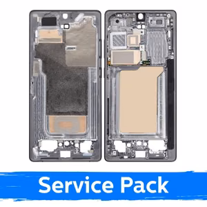 Vidējais rāmis saderīgs ar Samsung S938 S25 Ultra / Titanium Jet Black / (Service Pack)
