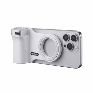 Forever PHSS-100 Bluetooth tālruņa turētājs–pašbildes nūja, saderīgs ar MagSafe, balts