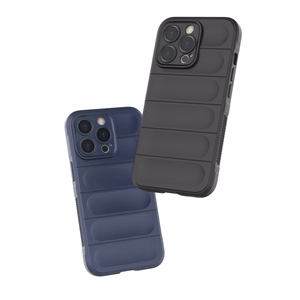 Magic Shield viedtālruņa apvalks iPhone 13 Pro elastīgs bruņu gaiši zilas krāsas vāks