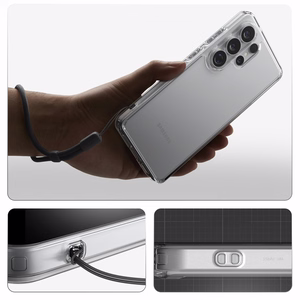 SPIGEN futrālis ULTRA HYBRID priekš SAMSUNG S26 Ultra crystal clear