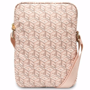 Guess soma GUTB10HGCFSEP 10" rozā GCube Stripe planšetes soma