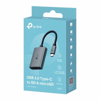 TP-Link UA430C card reader USB 3.2 Gen 1 (3.1 Gen 1) Type-C pelēks