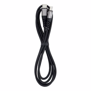BLUE STAR pīts kabelis 3A 60W Type C uz Type C PD QC4.0 TFK-DC-003 1,2 m melns