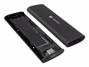 NATEC NKZ-2286 storage drive enclosure SSD enclosure Black M.2
