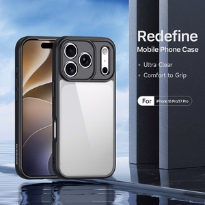 DUX DUCIS AIMO aizsargvāciņš ierīcei iPhone 18 Pro / 17 Pro, krāsa – melna
