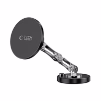 Tech-Protect N57 magnētiskais MagSafe automašīnas / galda turētājs - melns