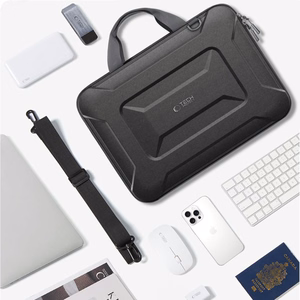 Tech-Protect Ranger-X taktiskais portatīvā datora apvalks 15–16" - melns