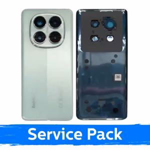 Xiaomi Redmi Note 14 Pro 5G aizmugurējais vāciņš koraļļu zaļā krāsā (Coral Green; servisa iepakojums)