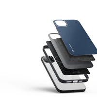 Dux Ducis Fino viedtālruņa apvalks iPhone 14 Plus zils neilona