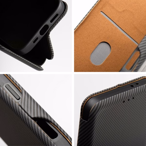 Чехол-книжка для Samsung A15 Folio Side Magnet серый