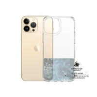 PanzerGlass HardCase antibakteriālais militārā standarta sertificēts viedtālruņa apvalks iPhone 13 Pro Max – caurspīdīgs