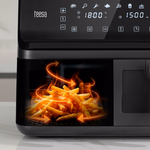TEESA AIR FRYER DUAL POT XXL karstā gaisa friteris, 8 l, 2700 W