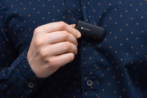 FORCELL F-AUDIO Drive EarBud bezvadu austiņa Bluetooth melna