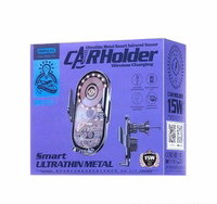 CAR HOLDER REMAX RM-C17 15W BEZVADU melns