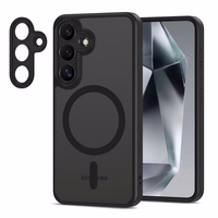 Tech-Protect MagCam Magnētiskais viedtālruņa apvalks Samsung Galaxy S25 - Melns