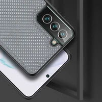 Dux Ducis Fino vāciņš ir izgatavots no neilona materiāla Samsung Galaxy S22 + (S22 Plus) zils