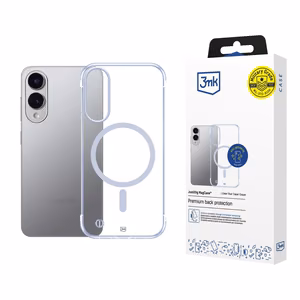 3mk Just20g MagCase apvalks Samsung Galaxy S25 Edge - caurspīdīgs