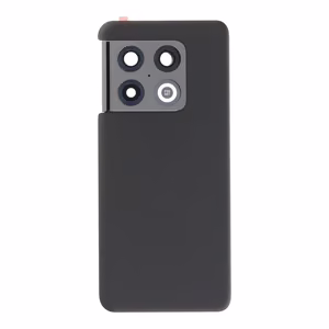 Задняя крышка OnePlus 10 Pro с стеклом камеры чёрный OEM