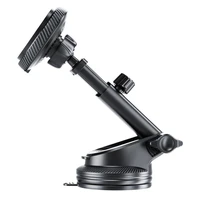 Tech-Protect MM15W-V4 Magnetic MagSafe 15W turētājs automašīnas kabīnai / vējstiklam / ventilācijas atverei - melns