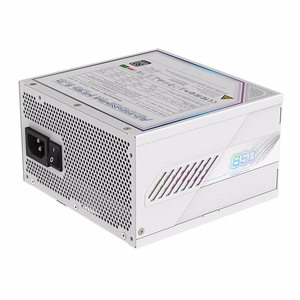 GIGABYTE AORUS ELITE P850W ICE barošanas bloks - PCIe 5.0, 80 PLUS Platinum, pilnībā modulārs dizains, 120mm ventilators, ATX 3.0 saderīgs, ES kontaktdakša