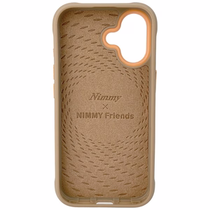Nimmy Big Eyed Pet 2.0 suņa viedtālruņa apvalks iPhone 17 - bēšs