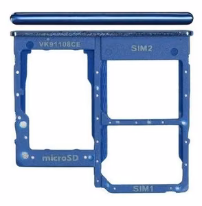 SIM kartes turētājs Samsung A315 A31 2020 Prism Crush Blue oriģināls (service pack)