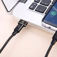Baseus OTG adapteris mini USB-C – USB konvertētājs melns