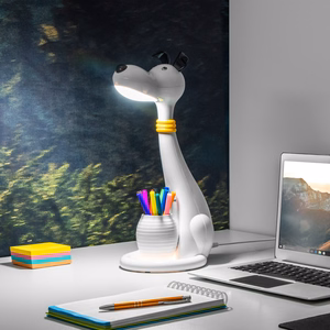 Rebel suņa formas LED galda lampa