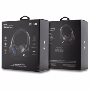 Полноразмерные наушники BMW Bluetooth ANC Metal Logos - чёрные
