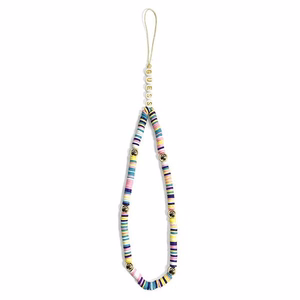 Guess kulons GUSTPEAM telefona siksniņa daudzkrāsaina Heishi Beads