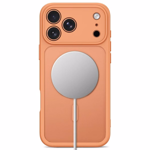 Tech-Protect BasicMag MagSafe maciņš, paredzēts iPhone 17 Pro / 18 Pro, matēti oranžs