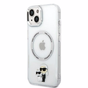 Karl Lagerfeld KLHMP14MHNKCIT iPhone 14 Plus 6.7" kietais apvalks caurspīdīgs