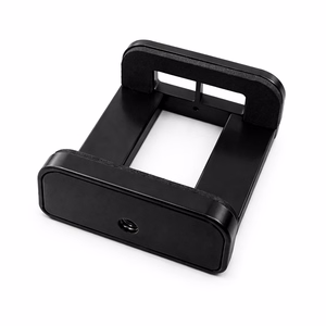 Mini statīva selfiju nūjas turētājs telefonam, kamerai un GoPro, 16-21 cm - melns
