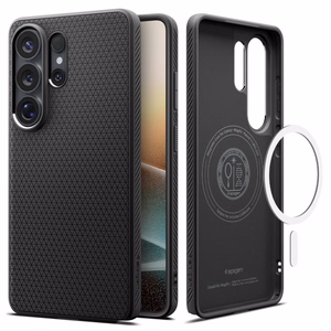 SPIGEN futrālis LIQUID AIR MAG saderīgs ar MagSafe priekš SAMSUNG S26 Ultra matēts melns