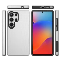 Perfekcionistu trīsstūra korpuss Samsung S938 S25 Ultra sudraba krāsā