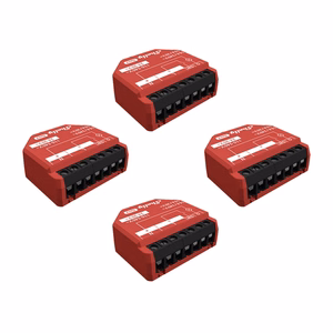 Shelly 1PM Gen3 4 gab. kontrolieru komplekts WiFi/Bluetooth