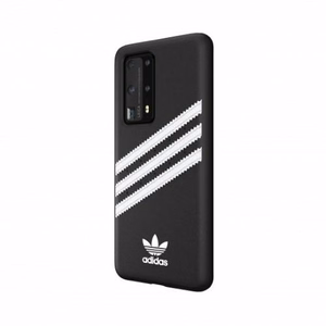 Adidas OR veidots apvalks PU Huawei P40 - melna un balta