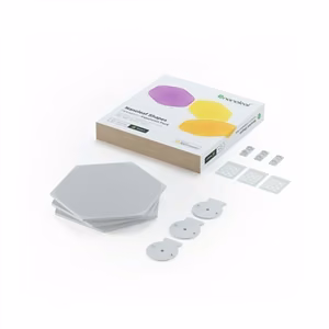 Nanoleaf Shapes Hexagons – paplašinājuma komplekts ar 3 paneļiem un vairāk nekā 16 milj. krāsu