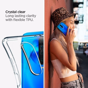 Viedtālruņa apvalks SPIGEN Liquid Crystal - XIAOMI POCOPHONE X2 / Redmi K30 caurspīdīgs