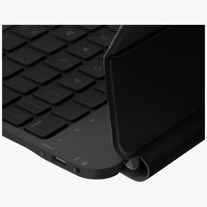 Uniq Venno Pro magnētiskais viedais maciņš ar klaviatūru, paredzēts iPad Pro 11" (2024/2025) - melns