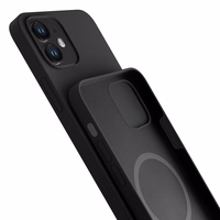 3mk silikona viedtālruņa apvalks iPhone 12 mini - melns