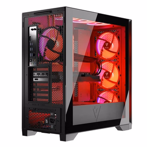 MODECOM VOLCANO EXPANSE T APEX ARGB MIDI datora korpuss, melns