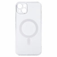 TEL PROTECT MagSilicone Caurspīdīgs Viedtālruņa apvalks Iphone 15 Plus