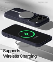 Korpuss Mercury Pure Magsafe Silicon Case Apple iPhone 17 Pro tumši zils