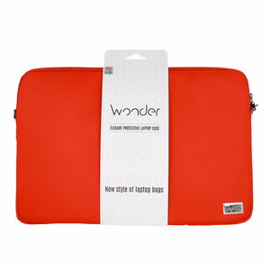 Wonder klēpjdatora apvalks 15-16 collas sarkans