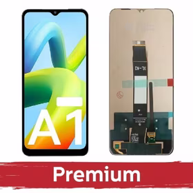 LCD Displejs Saderīgs ar Xiaomi Redmi A1 (A1+) Melns OEM