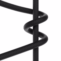 Amazing Thing kabelis Tough Pro CLC120MTOBK - Type C uz Lightning - PD 30W 3,2A 1,2 metri melns