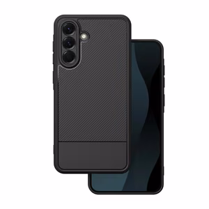 Simple Carbon maciņš Samsung Galaxy A37 5G melns